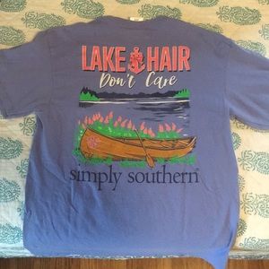 Simply Southern Periwinkle short sleeve t-shirt